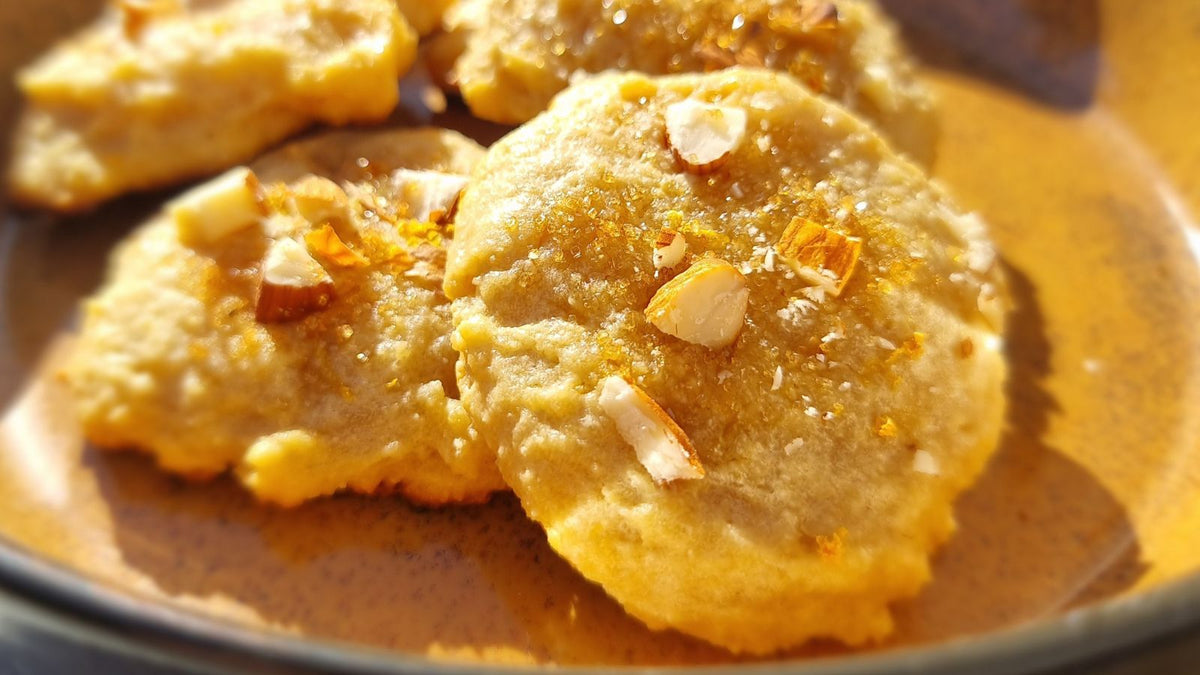 Biscuits moelleux aux agrumes et huile d'olive