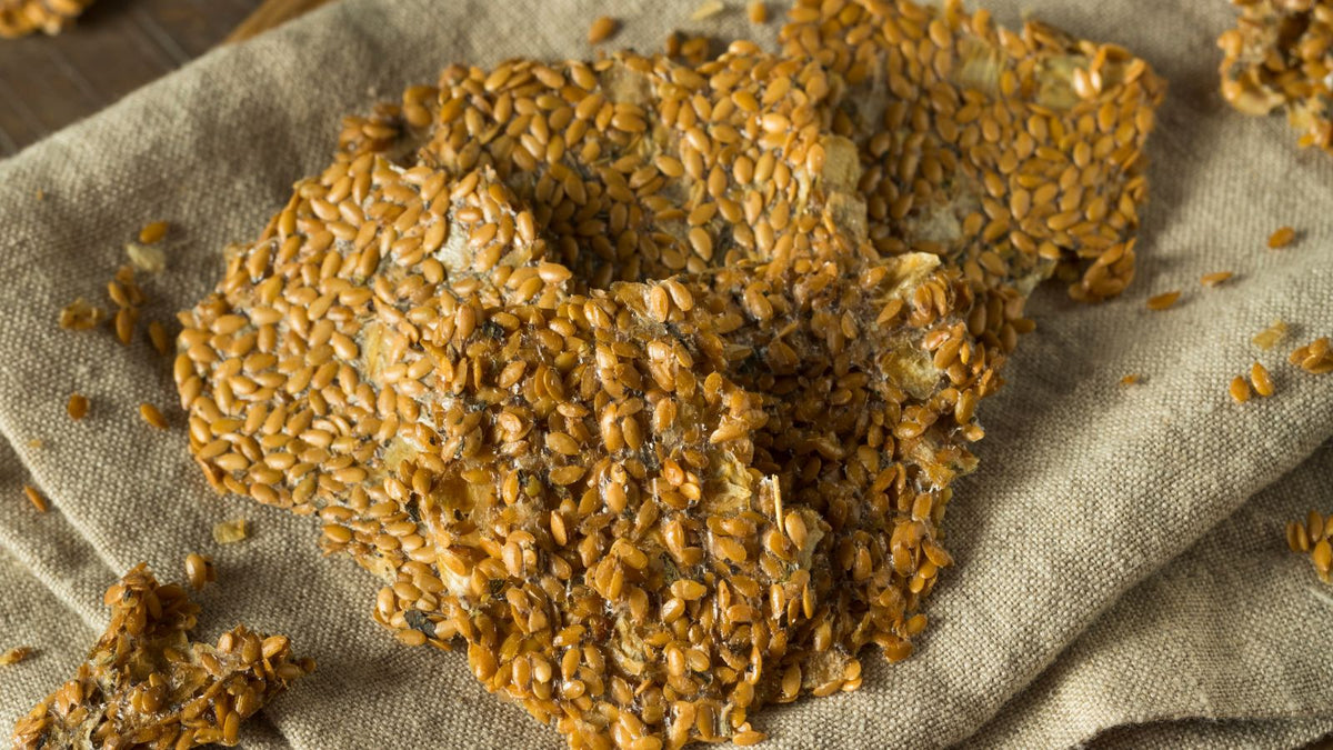 Crackers graines et huile d'olive sans farine