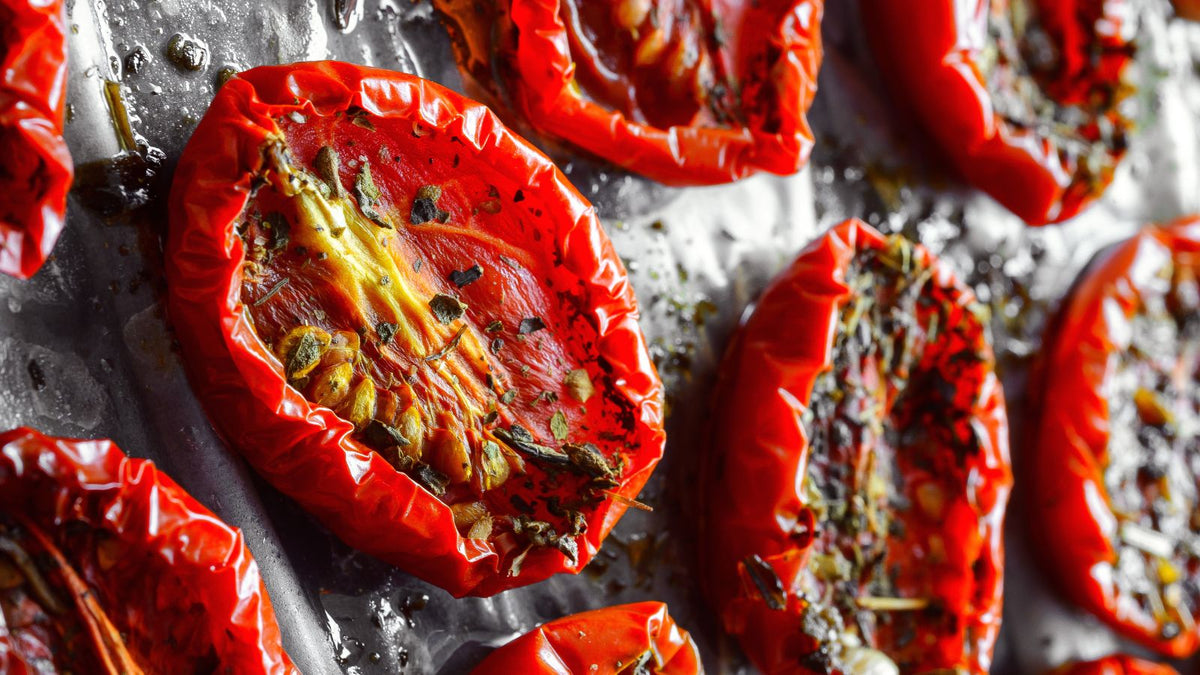 Tomates confites à l'huile d'olive