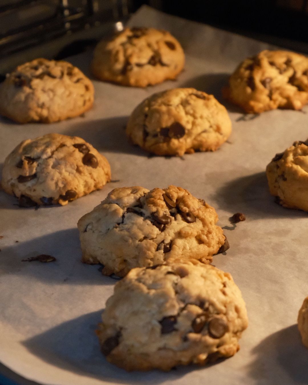 cookies sans farine aux pois chiches et chocolat
