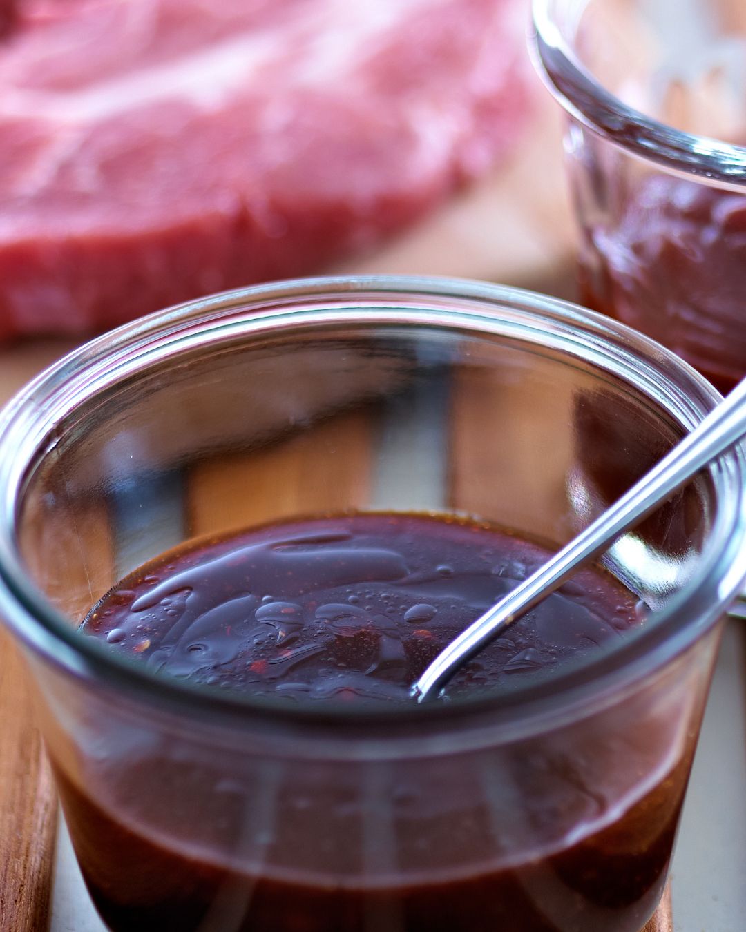 marinade avec du vinaigre de Xérès