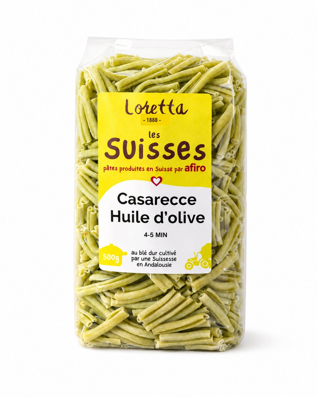 Pâtes casarecce à l'huile d'olive 500g Loretta 1888
