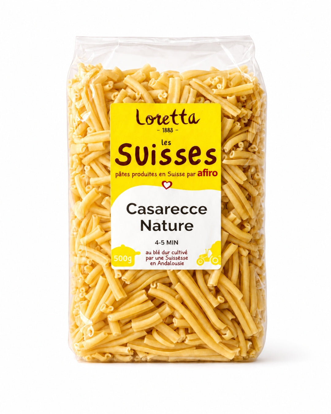 Pâtes casarecce nature 500g Loretta 1888