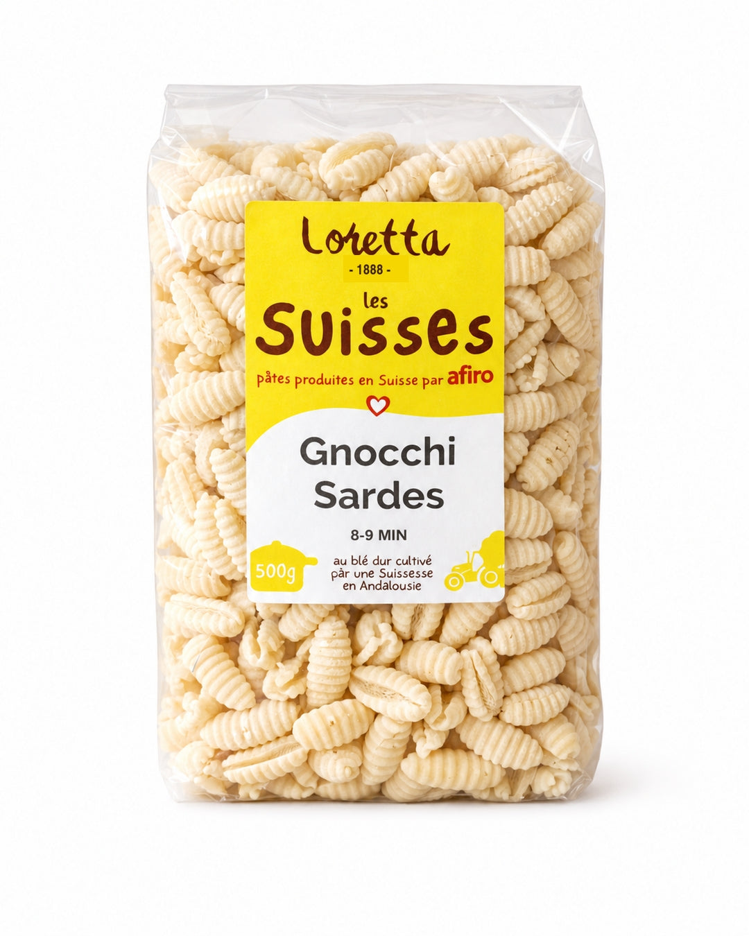 Pâtes gnocchi sardes 500g Loretta 1888
