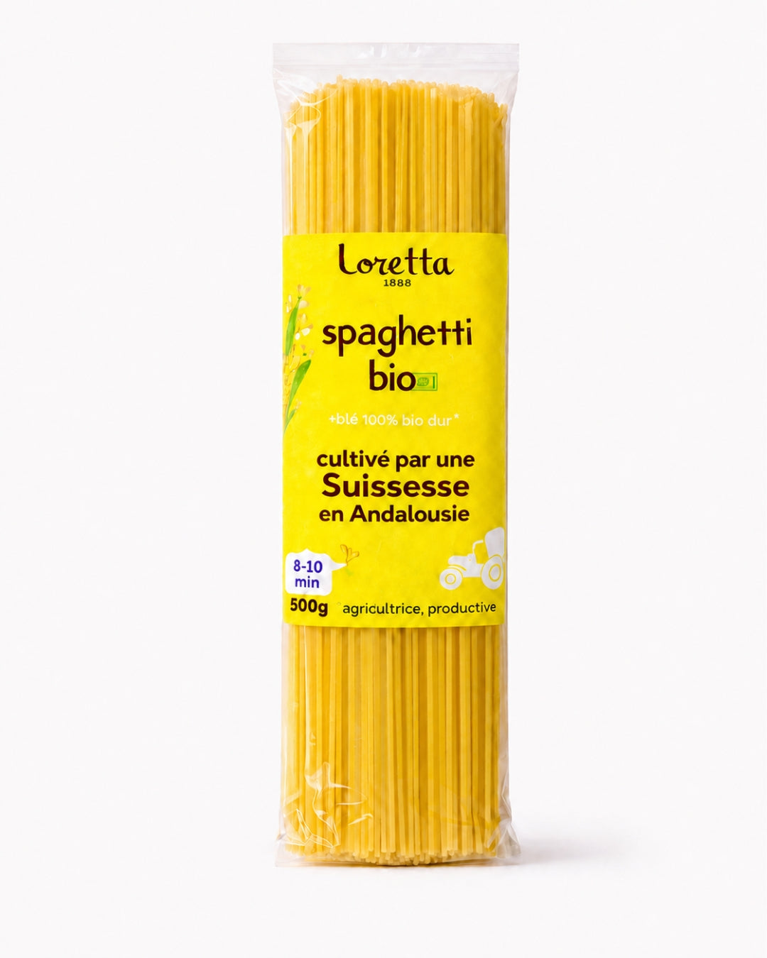 pâtes sapghetti bio 500g Loretta 1888